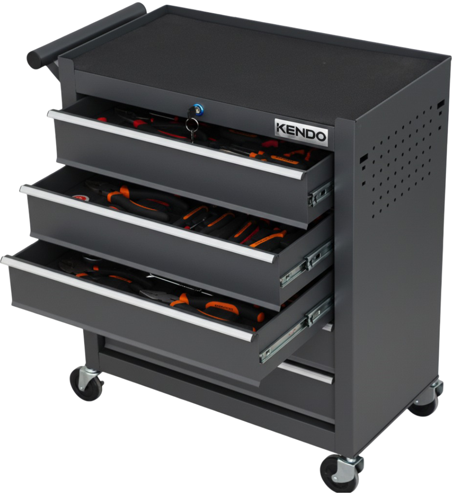 KENDO 5 Drawer Cabinet with Tool Set 145pcs