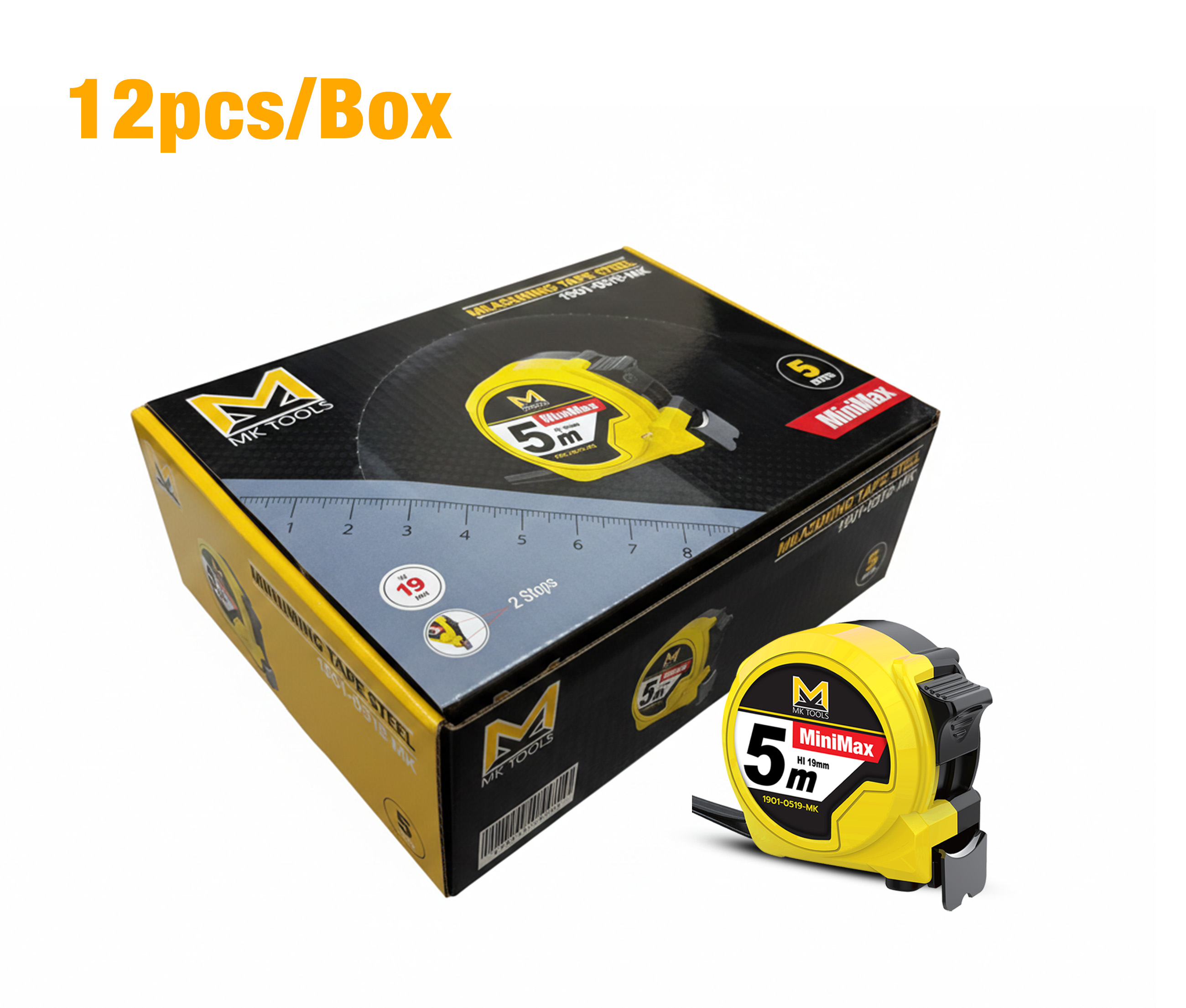 MK MEASURING TAPE 5 METER COMPACT SIZE image 4