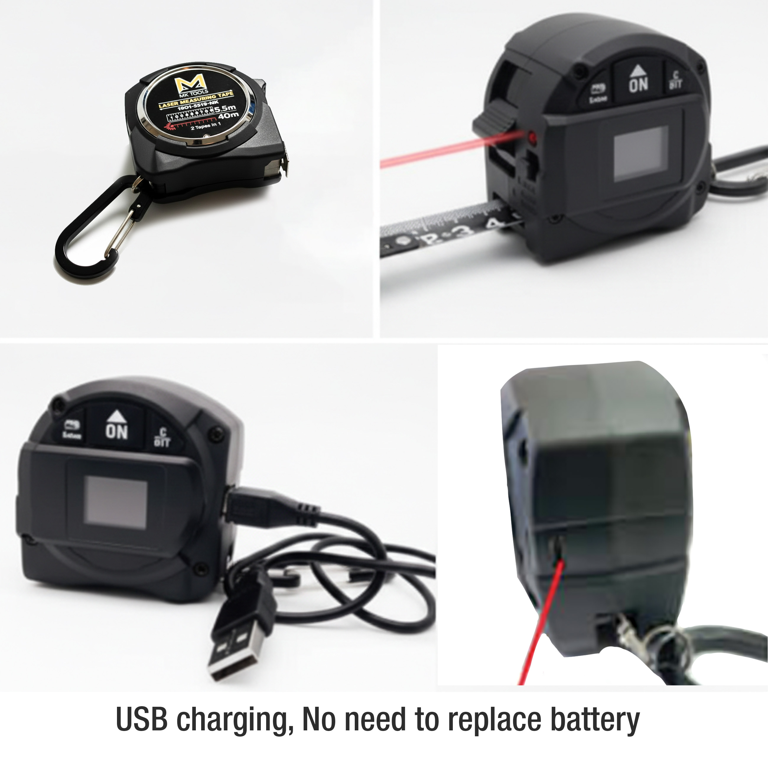 MK MEASURING TAPE LASER image 2