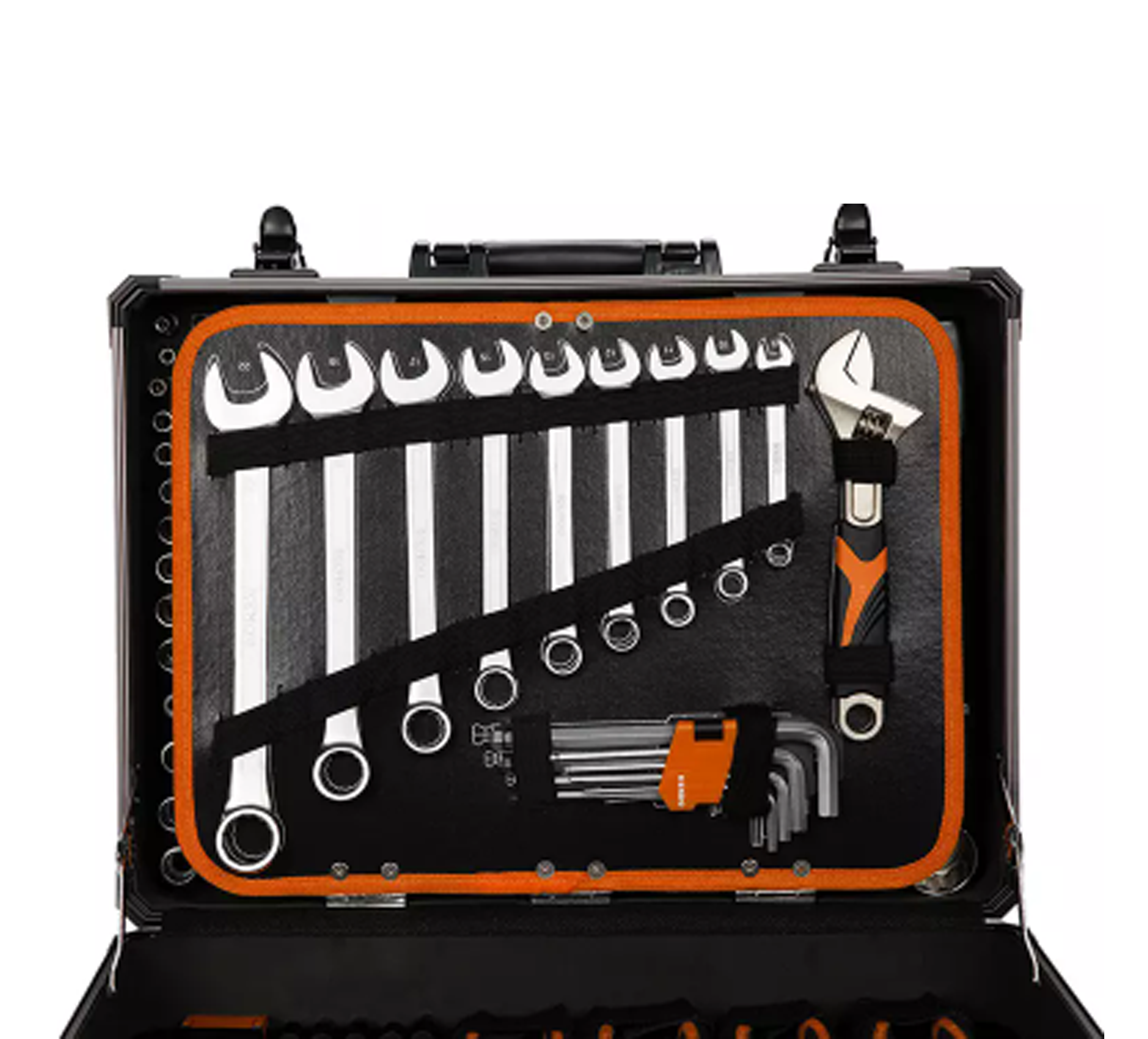 KENDO Tool Box with Aluminium Case 161pcs image 2