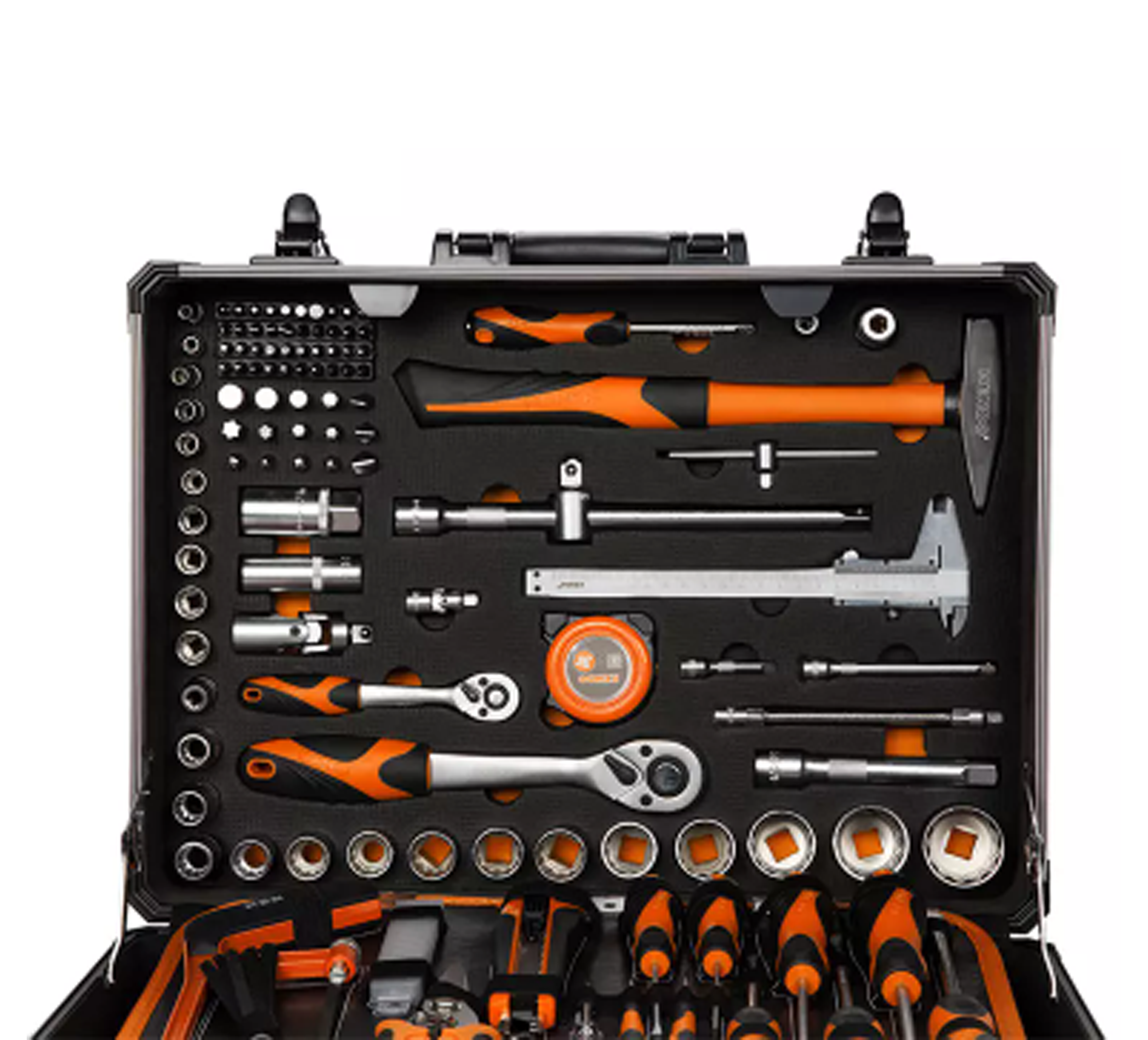 KENDO Tool Box with Aluminium Case 161pcs image 3